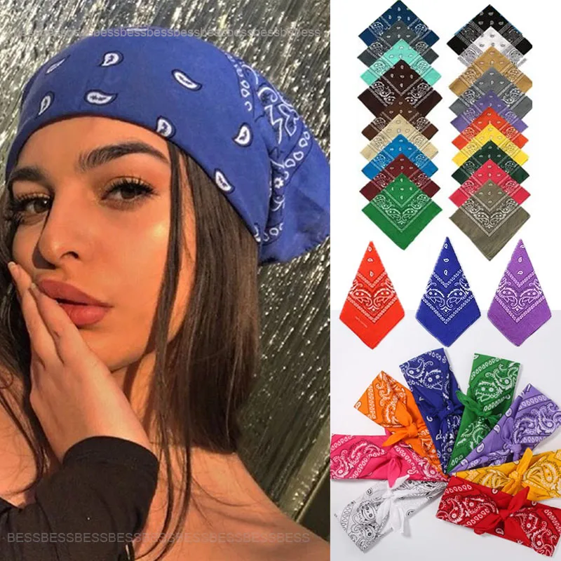 bandana and headband