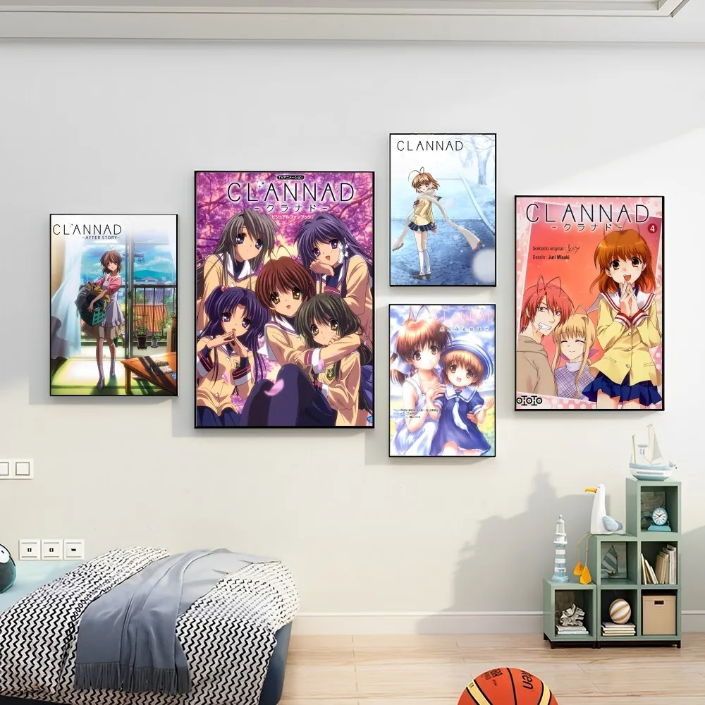 Anime Clannad After Story Poster Prints Wall Painting Bedroom Living Room  Decoration Home