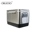 TWELVETAP Craft Beer Cooling Box Homebrew Jockey Box Portable Bar Stainless Steel Housing Coils Material Outdoor Refrigeration preview-2