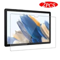 2pcs Tablet Screen Protector for Samsung Galaxy Tab A8 10.5 Inch Coverage Protective Film Tempered Glass for SM-X200 X205 2021