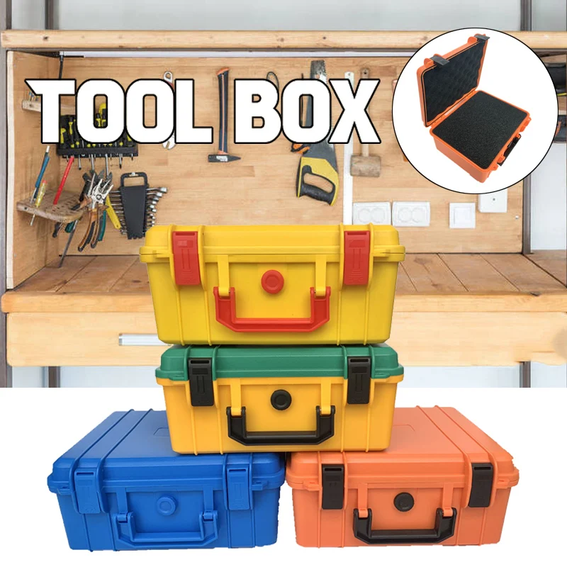 Plastic Small Toolbox Waterproof Case Tool Box Organizer Box