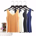 Seamless Ice Silk Camisole Vest Summer Women Thin Breathable Sleeveless Crop Tops Underwear Female Plus Size Tube Tops M-3XL preview-1