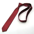 Narrow Casual Arrowhead Skinny Red Necktie Slim Black Tie For Men 5cm Man Accessories Simplicity For Party Formal Ties Fashion preview-5