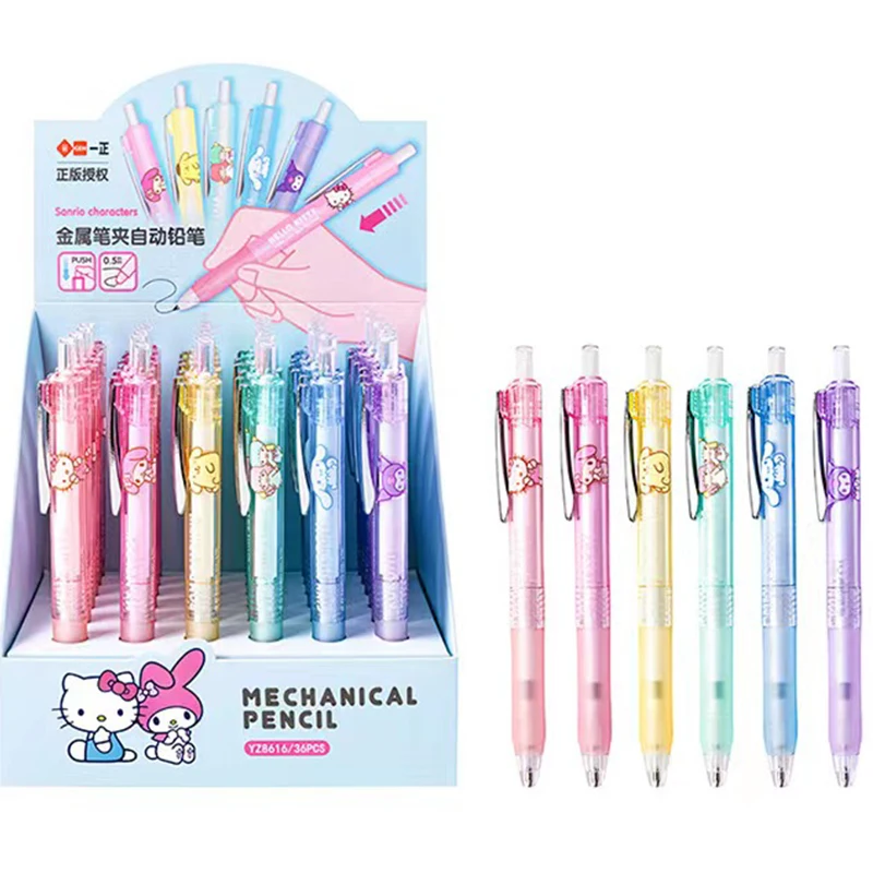 6Pcs Sanrio erasable pen kawaii gel pens korean stationery