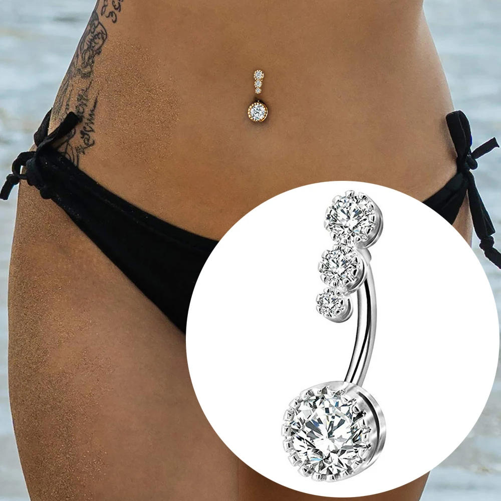 Купить Алиэкспресс Crystal Navel Ring Barbell Drop Dangle Body Piercing Nombril Ombligo Belly