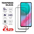 2Pcs 9D For Samsung Galaxy A71 A72 A73 A41 A42 A51 A52 A53 A54 A55 Screen Protector For Samsung M42 M51 M52 M53 M55 M62 5G Film