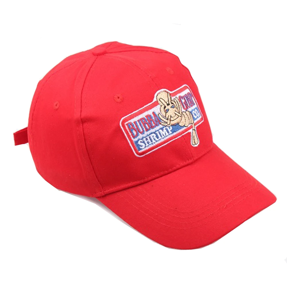 Forrest Bubba Gump Red Baseball Cap Cosplay Costume Adult Adjustable Sport  Printed Hat Trucker Casquette - AliExpress