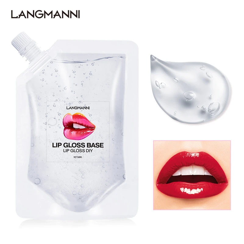 100ML Matte Clear Lip Gloss Base Oil Non-Stick DIY Lip Stick Raw