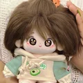 20cm Cute Idol Doll Plush Cotton Star Dolls Kawaii Stuffed Baby Toy Plushie Bell Orchid With Avocado Clothes Kid Collection Gift preview-5