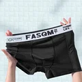 Men's Summer Thin Sexy Boxer Briefs Boxers Homme Calzoncillo Hombres Breathable Plus Size Antibacterial Mens Underwear Panties preview-2