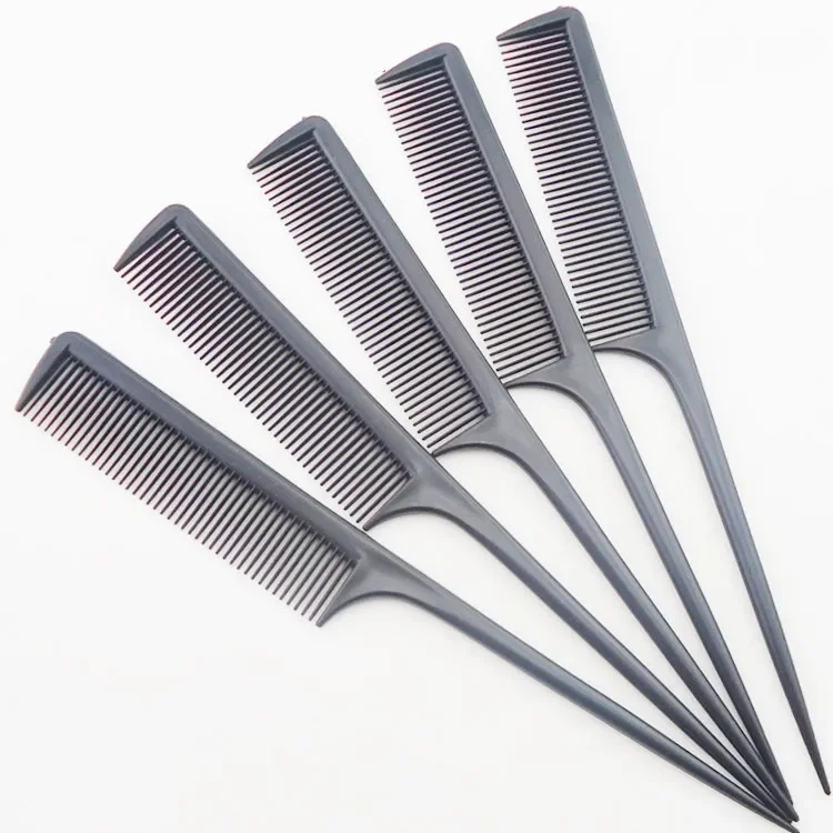 Professional Hairdressing Plastic Comb Sharp Tail For Styling Backcombing Suitable For Evening Dresses Hair Picking preview-1