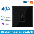 Smart Life wifi 40a מזגן בהספק גבוה דוד דוד מתג בקרת אפליקציית Tuya עובד עם Alexa Google Home