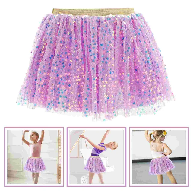 Formal Dress 3-8 Years Old Tutu Skirt Kids Tulle Skirts Flower Girl Children Birthday Outfit Toddler-animated-img