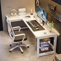 Nordic Corner Computer Desks Desktop Home Gaming Desk Double Desk Bedroom Workbench Small Apartment Study Table Office Furniture