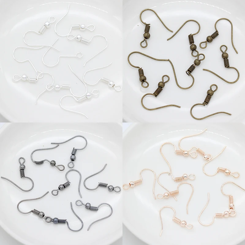 DIY Earring Findings Earrings Clasps Hooks Fittings Jewelry Making
