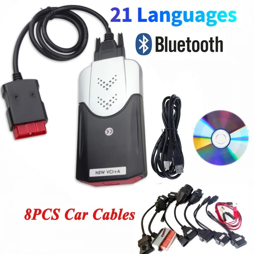 2023 New VCI 2021 Keygen Obd2 Diagnostic Tool USB Bluetooth VD DS150E CDP  For Tnesf Delphis Orpdc Car Truck Accessories Scanner - AliExpress