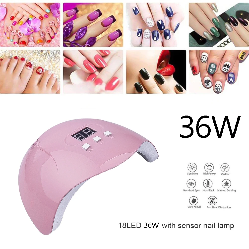 led cure nail polish