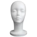 Female Styrofoam Mannequin Manikin Head Model Foam Wig Hair Glasses Display preview-3