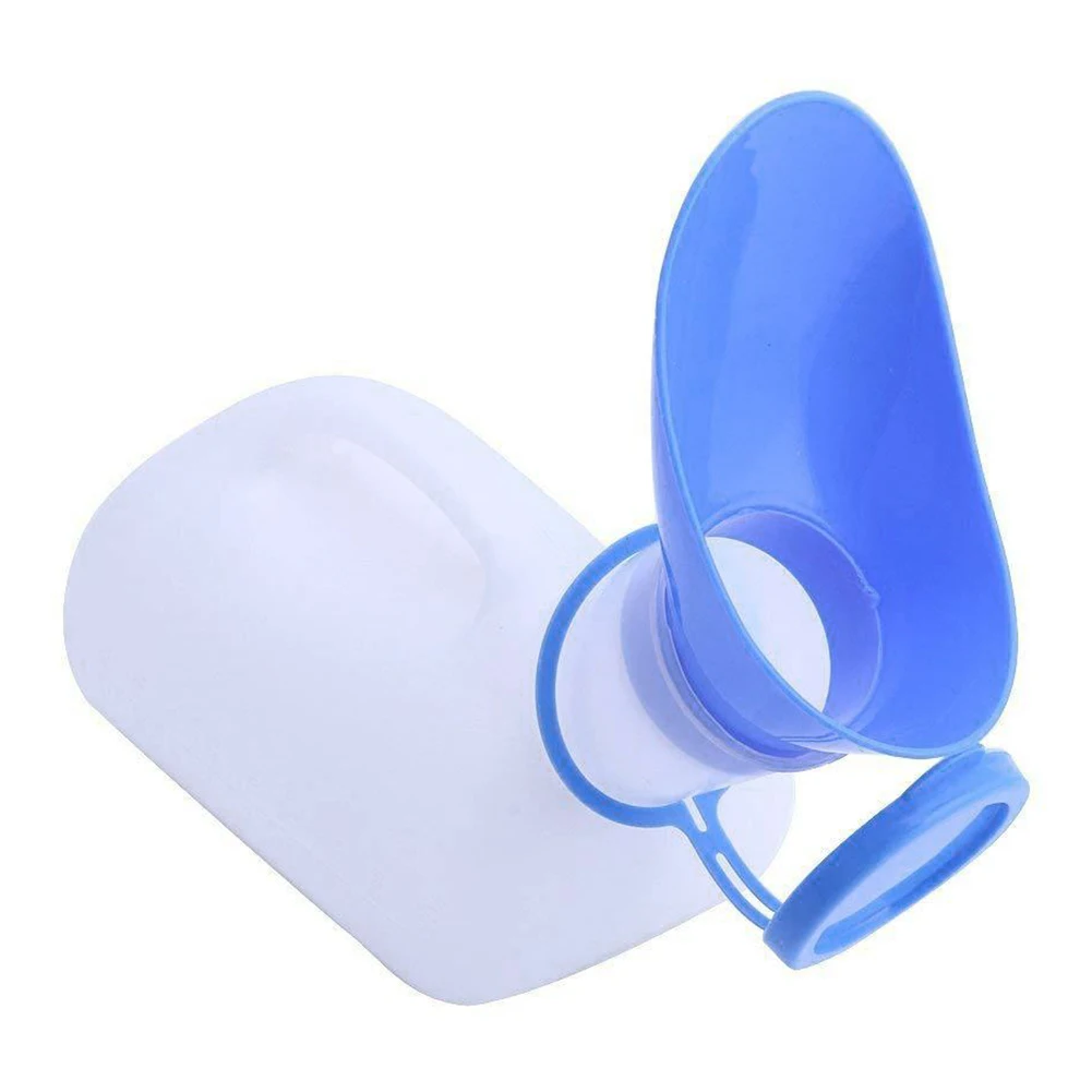 Car Portable Urinal Mobile Plastic Toilet Aid Bottle Hospital Care Men Women Car Travel Camping Hiking Journey Outdoor Toilet-animated-img