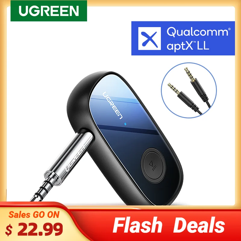 Купить Портативное аудио и видео UGREEN Bluetooth Receiver 5.0 aptX