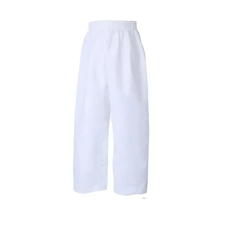 Taekwondo Pants Adult Children's White Black Polyester Cotton Pants Shorts Kids Breathable Lightweight Pants Sports Trousers Boy-animated-img