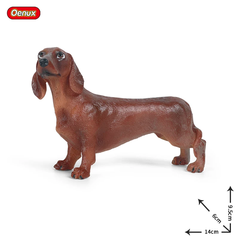 Oenux Lifelike Doberman Pinscher Animal Simulation Rottweiler