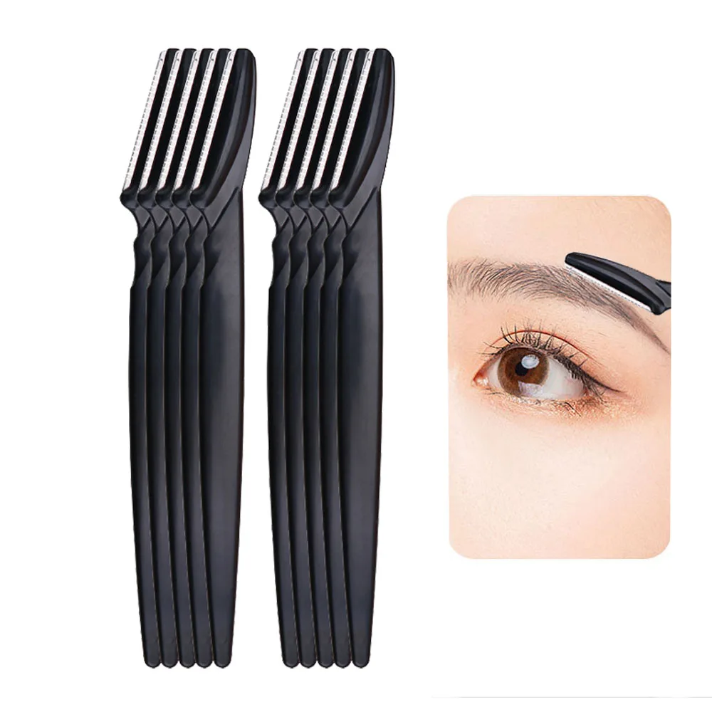 Eyebrow Trimmer Knives Portable Face Razor Hair Remover Eye Brow Epilation Hair Removal Cutter Shaver Blades Makeup Tools-animated-img