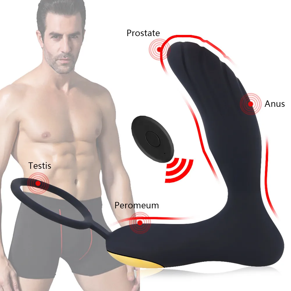 Купить Секс товары | Male Prostate Massage Anal Dildo Vibrator Vaginal  Stimulator Buttplug Cock Ring Delayed Ejaculation Sex Toys for Men  Masturbator