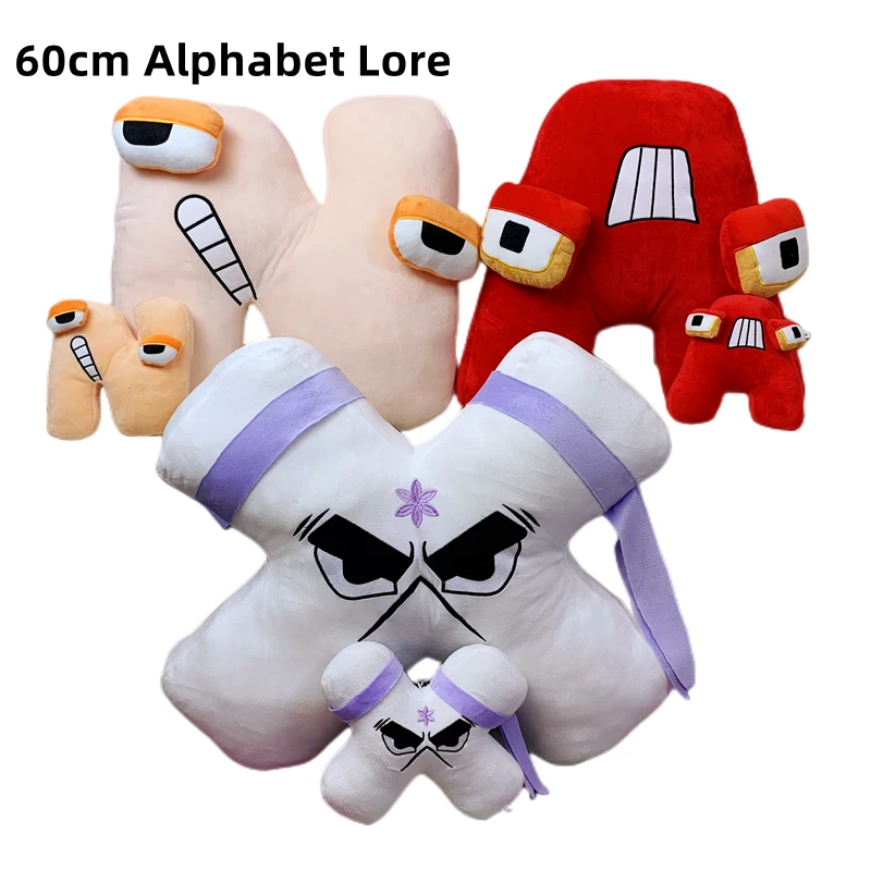 33 styles Alphabet Lore Russian Alphabet Lore Plush Toy Stuffed Animal Doll  Educational Toys Kids Child Christma Gift
