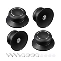 4 Sets Universal Pot Pan Lid Top Replacement Knob Silicone Glass Saucepan Casserole Kettle Cover Holding Handle Kitchen Cookware