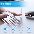 5m/6m/10m Car Door Chrome Moulding Trim Strip Edge Scratch Guard Protector Cover Strip Roll Chrome Styling Moulding Trim Strip preview-3