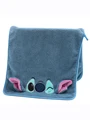 Stitch Towel Cute Towel Couple Cartoon Stitch Pattern Rectangular Coral Velvet Soft Face Towel Student Face Towel preview-4