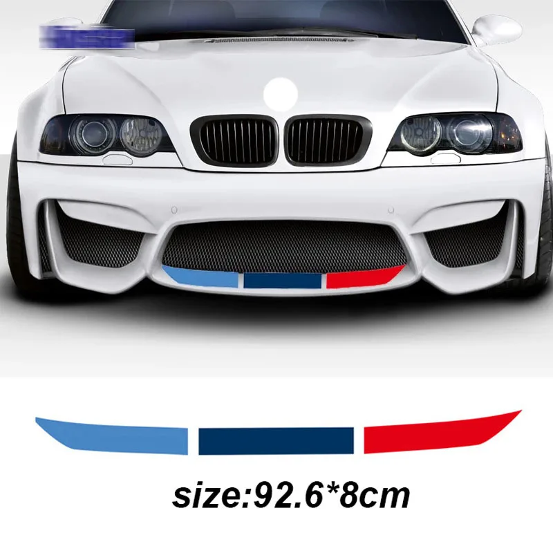 Car Decoration Parts  For BMW E36 E39 E46 E60 E61 E64 E70 E71 E85 E87 E90 E83 F10 F20 F21 F30 E80 Car Front Rear Bumper Sticker-animated-img