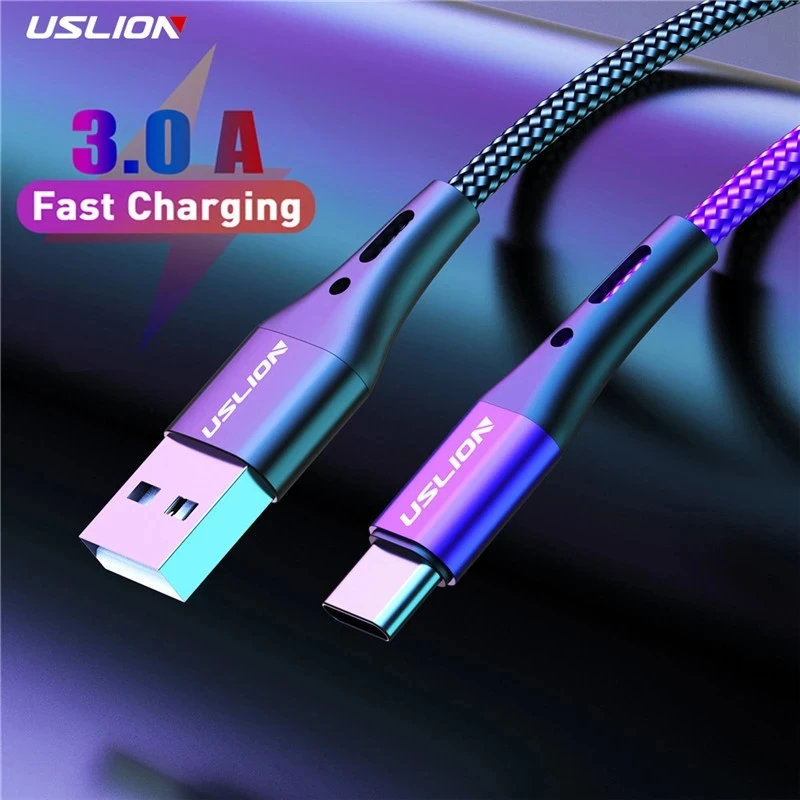 3A USB Type C Cable Wire For Samsung S24 S23 Xiaomi mi 14 Mobile Phone Fast Charging USB C Cable Type-C Charger Micro USB Cables-animated-img