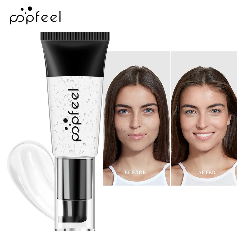 POPFEEL Isolating Protecting Moisturizing Pre-makeup Milk Invisible Pore Concealer Oil Control Base Makeup Gel-animated-img