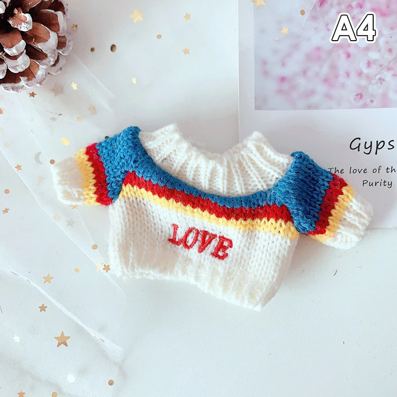 1PC Kawaii Clothing Sweater Stuffed Toy 