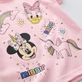 Fashion Baby Boys Girls Cartoon Minnie Mickey Mouse Short Sleeve T-Shirt Infant Kids Cotton Pullover Tops Children Tee Clothing preview-5