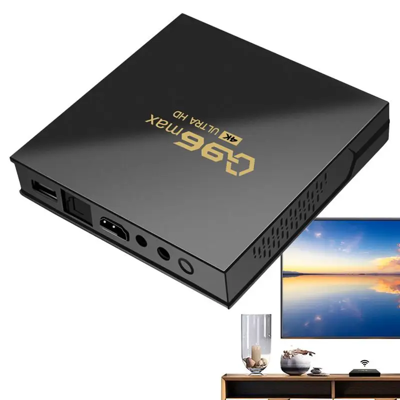 DQ08 RK3528 Smart TV Box Android 13 Quad Core Cortex A53 Support 8K Video  4K HDR10+ Dual Wifi BT Google Voice 2G16G 4G 32G 64G