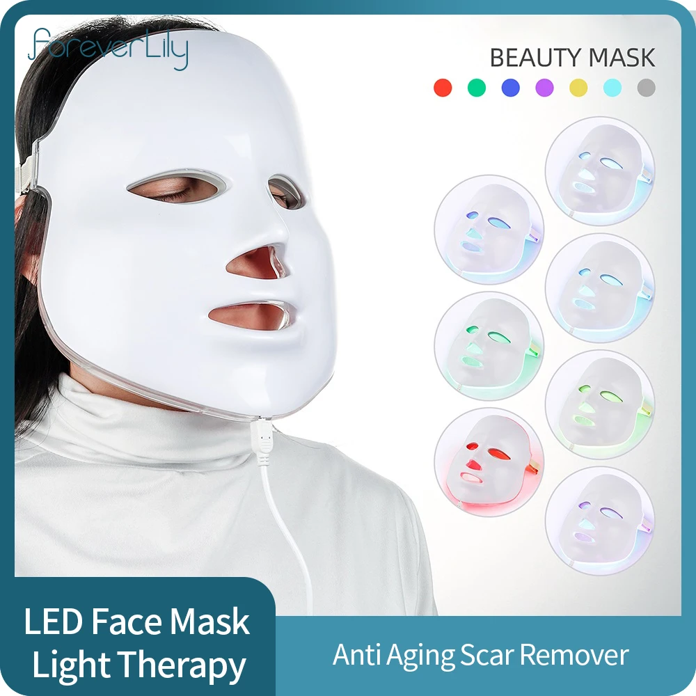 led facial for acne