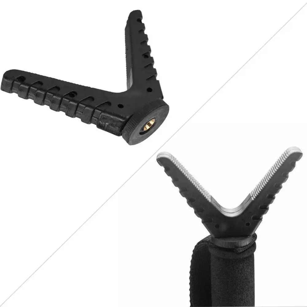 V-Yoke Shooting Stick Rack Shooting Gun Rest/Rack Universal Camera Hunting Gun Accessories-animated-img