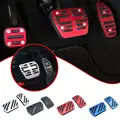 Nonslip Car Pedal Pads Vehicle Brake and Accelerator Pedal for BYD Dolphin No Drilling Aluminum Alloy Pedal Cover A4H8