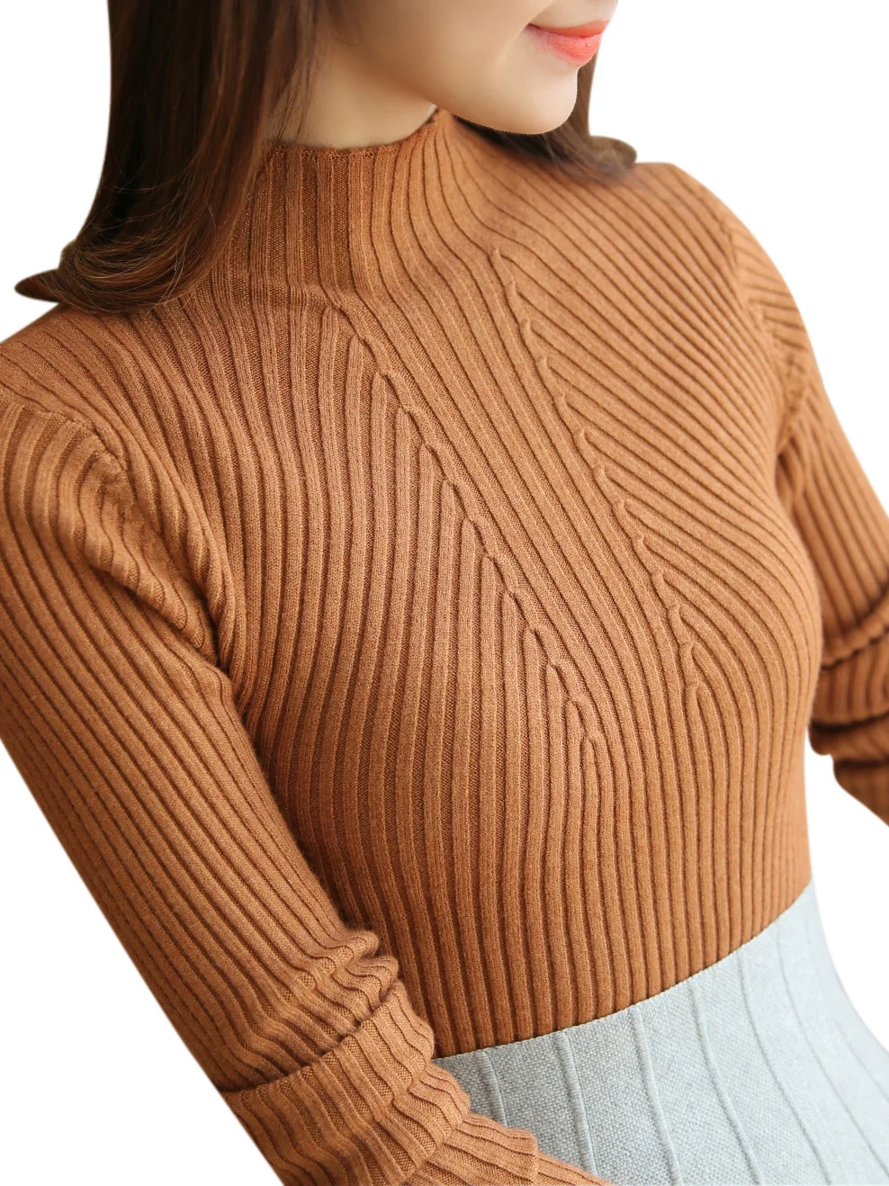 Turtleneck Sweater Women Fashion 2022 