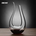 Crystal U-shaped Wine Decanter Gift Box Harp Swan Decanter Creative Wine Separator Wine Set 1200ml preview-1