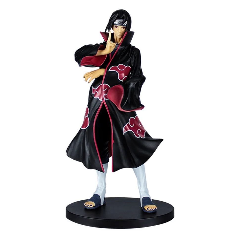 קנו דמויות פעולה  Anime Naruto Figure 17/26cm Sasuke Gaara Didala Hyūga  Hinata Uchiha Itachi Action Figurine Model Figur Toy Ornaments Toys