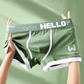 2025 Men's Underwear Cotton Underwear Letter Waistband Comfortable Breathable Soft Boxer Shorts Fashion Casual Sports Shorts preview-1