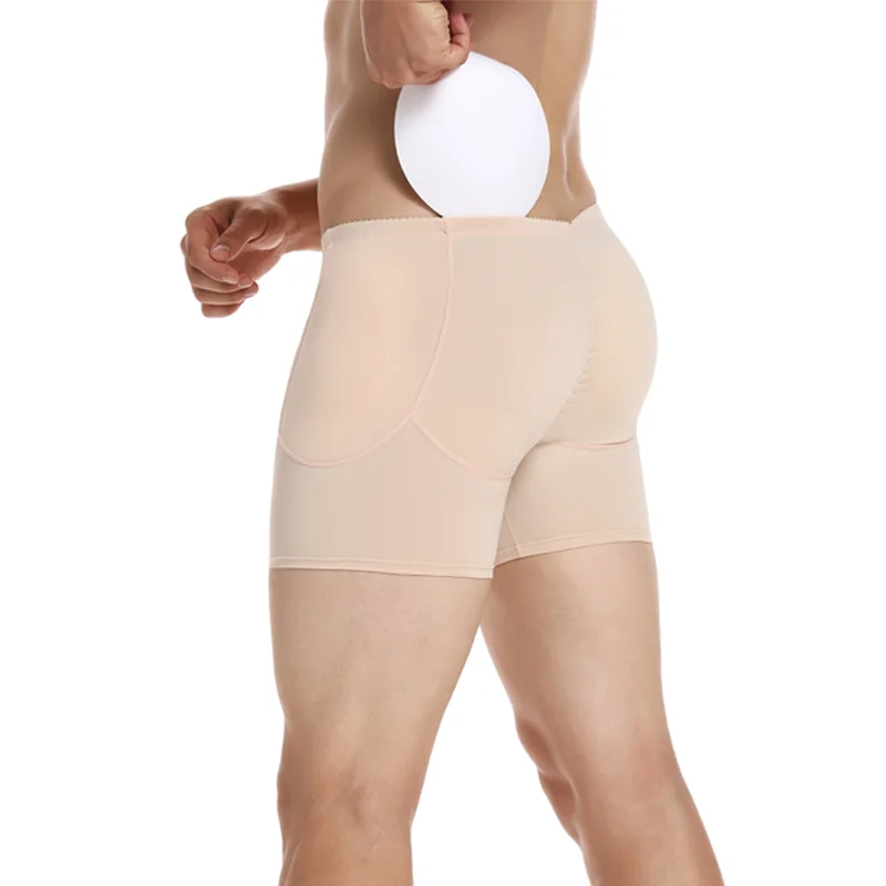 Αγορά Αντρικά εσώρουχα  Mens Padded Shapewear Hip Enhancer Butt Lifter  Slimming Body Shaper Compression Shorts Boxer Enhancing Underwear Control  Panties