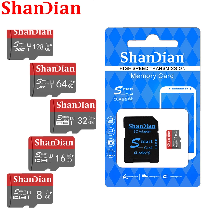 Original Smart SD Card 64GB Class 10 Memory Card SmartSD 8GB 16GB 32GB TF Card SmartSDHC/SDXC for Smartphone/Tablet PC preview-7