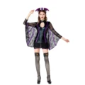 Halloween Costumes for Women's Gothic Vampire Costume Halloween Bat Hooded Dress for Adults preview-5