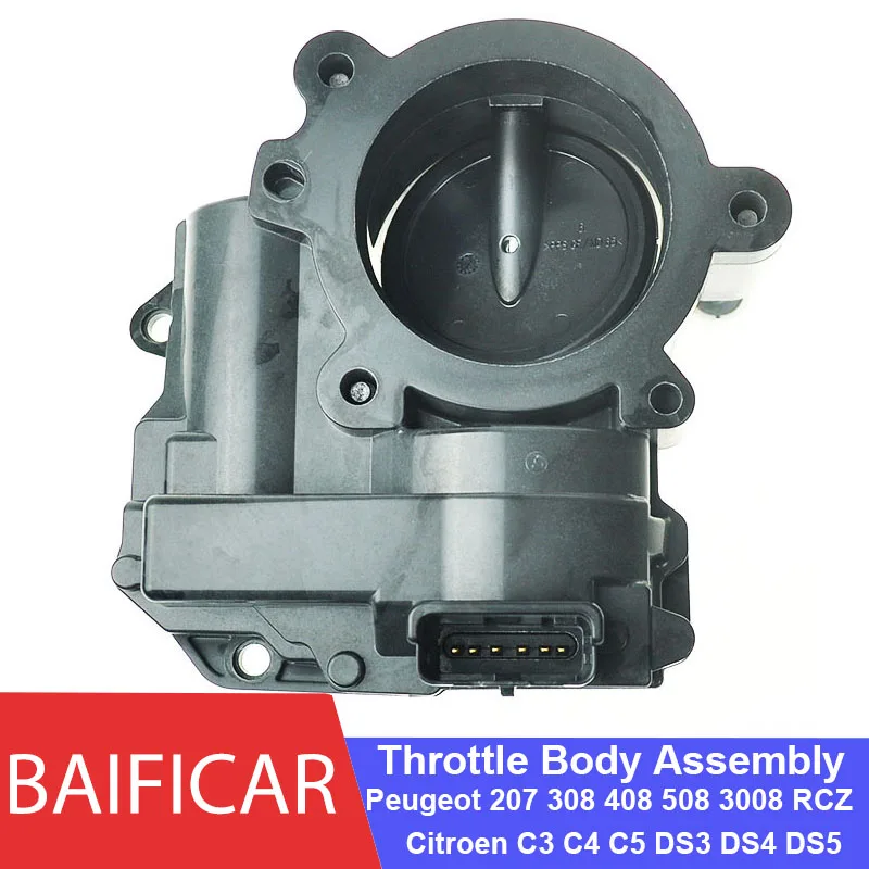 Baificar New Genuine Throttle Body Assembly V862418980 For Peugeot 207 308 408 508 3008 RCZ Citroen C3 C4 C5 DS3 DS4 DS5 Mini-animated-img