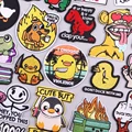 Little Yellow Duck Embroidery Patches For Clothing Hip Hop Animal Patch Iron On Patches On Clothes Fusible Patch Stickers Badges preview-1